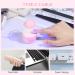 Saviland Mini Nail Lamp - Portable UV LED Gel Nail Dryer for Quick Curing | Nail Art & DIY Gel Nail Polish at Home & Salon - Buy Online on SooperMarket.com