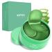 Asybo aloe vera eye mask 60 PCs under eye spots eye treatment mask for under Augent bags dark circles swollen eyes fine lines anti-aging moisturizing eye mask 300 g (1 Pack)