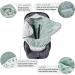 Baby Blanket Swaddle Wrap Winter for Boys Girls | Soft Thick Infant Sleeping Wrap | Warm Unisex Receiving Blankets 6-12 Months (Green Leaves) - Buy Online on SooperMarket.com