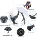 QKTYB Cat Dishes & Leash Set - Retractable Dog Leash & Cat Dishes for Kittens & Dogs (M Gray) - Perfect for Travel & Outdoor Adventures - Buy Online on SooperMarket.com
