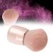 Round Head Powder Brush - Short Handle Seamless Makeup Brush | Soft Fiber Blush Brush for Flawless Finish - Buy Online on SooperMarket.com