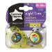 Tommee Tippee Night Pacifier Set - Symmetrical Orthodontic Design for 18-36 Months Glow in the Dark - 2 Pack - Buy Online on SooperMarket.com