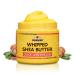 AKWAABA Whipped Shea Butter (Slice Watermelon) 12 oz - Body & Hair Moisturizer - With Raw Shea Butter from Ghana - Rich Vitamins A and E - Natural Yellow