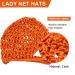 KALLORY 5Pcs Colorful Mesh Crochet Hair Net - Stylish Knit Hair Snood Cover for Women - Buy Online on SooperMarket.com