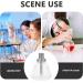 Baluue Push-down Dispenser Bottle - Empty Refillable Pump Bottle Empty Cleaner Storage Bottle for Nail Polish Remover Liquid - Buy Online on SooperMarket.com