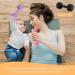 Silicone Baby Dumbbell Teether Weight Rattle Toy - Perfect Gift for Boys and Girls - Buy Online on SooperMarket.com