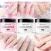 Morovan Acrylic Nail Kit - 3 Colors Powder with Nail Art Supplies for Beginners - Buy Online on SooperMarket.com