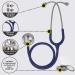 Ever Ready First Aid Pro Classic Dual Head Stethoscope - Navy Blue for Paramedics & Nurses | 4 Ear Tips & Replacement Diaphragm | International Shipping - Buy Online on SooperMarket.com