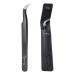 Beauty7 eyelashes tweezers tweezers Spitz tweezers bent stainless steel tweezers eyelash extension precision tweezers with case (curved) beauty7_esd-15k