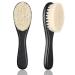 Barber Fade Brush Set - 2 Pieces Soft Beard Brush and Neck Duster with Wooden Handle for Hair Cutting Kits - Buy Online on SooperMarket.com