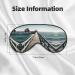 Buy SSIMOO Coastal Pier Soft Sleep Eye Mask - Female Breathable Travel Eye Patch for Relaxation - Perfect for Restful Sleep - Buy Online on SooperMarket.com