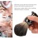 Portable Stainless Steel Shaving Brush (Gun Color) for Men | Premium Beard & Salon Brush - Buy Online on SooperMarket.com