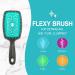 Curl Keeper Flexy Brush - Turquoise | Detangle & Clump Curls - Buy Online on SooperMarket.com