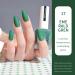 TBeautfave Matte Nail Varnish Green Nail Polish Quick Dry Nail Polishes Long Lasting No Need Cure Nail Polish Velvet Finish Highly Pigmented Non Toxic DIY Nail Art Manicure - Buy Online on SooperMarket.com