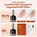 Modelones Nail Tips and Glue Gel Kit - 4 in 1 Nail Glue, Base Gel, Ultra-Portable Lamp, 500 Coffin Nails - Acrylic DIY Nail Art Tools for Gel Extensions - Nude/Clear - Buy Online on SooperMarket.com
