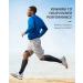 Buy Cambivo Compression Stockings for Men & Women - 2 Pairs of Support Socks for Running Travel & Sports - XXL Black & Blue - Buy Online on SooperMarket.com