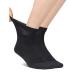 Yomandamor 5 Pairs Men's Diabetic Socks Coolmax Ankle Socks with Arch Support 10-13 Black