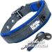 Black Rhino Comfort Collar - Super Soft Neoprene Dog Collar for All Breeds | Adjustable Reflective & Weatherproof | Medium Sports Blue/Gray - Buy Online on SooperMarket.com