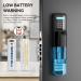 Rechargeable AA Li-Ion Batteries - 2600mWh 1.5V Fast Charging - 4 Pack with USB Cables for Smart Devices & Game Controllers - Buy Online on SooperMarket.com