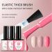 Pink Gel Nail Polish Nail Varnish Set 3 Colors Nude Peach Light Pink Coral Gel Nail Polishes Sets Natural Pale Pink Hot Pink Soak off UV/LED Gel for Christmas DIY Manicure Home Salon Nail Art - Buy Online on SooperMarket.com