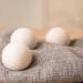Organic XL Wool and Plastic Dryer Balls (6 Pack) - Save Time, Money, Energy with Loaddvni's Upgraded Version - Buy Online on SooperMarket.com
