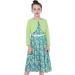 Bonny Billy Girls Green Knitted Cotton Cardigan Shrug - Size 4-5 Years - Buy Online on SooperMarket.com