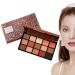 3 Makeup Pallet for Eyes - 15 Colors Matte Eyeshadow Palette | Pigmented Shimmer Eye Shadow Palette Blendable Long Lasting Waterproof Makeup Kit Kot-au 3 Pcs 3
