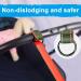Petbonus Short Dog Leash - Adjustable Safety Bracelet with Reflective Seams & Soft Padded Handle for Roller Leashes - Khaki Green - Extra Safety for Strollers - Buy Online on SooperMarket.com