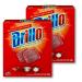 Brillo Steel Wool Soap Pads, Long Lasting, Original Scent Cleaning, 18 Count (Original, 18 Count (Pack of 2)) Original 18 Count (Pack of 2)
