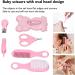 BORDSTRACT Baby Healthcare and Grooming Kit 6 Pcs - Pink Nursery Care Set for Newborns - Buy Online on SooperMarket.com