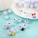 1000 Count 0.6 Inch White Glitter Pom Poms for Crafts and DIY - Fuzzy Craft Balls Hobby Supplies - Buy Online on SooperMarket.com