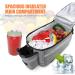 Lixada Insulated Bike Trunk Bag - Rear Rack Storage Luggage & Cooler Shoulder Bag - Buy Online on SooperMarket.com
