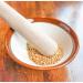 ROM AMERICA Roasted White Sesame Seed 8 OZ - Premium Quality, 100% Natural - Pack of 1 - Buy Online on SooperMarket.com