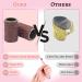 100Pcs 80Grit Nail Sanding Bands with 3/32 Nail Drill Bit - Professional Nail Drill Accessories for Hard Gel and Acrylic Nail Shaping - Boxed Brown - Buy Online on SooperMarket.com