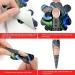 100pcs Pro Almond Stiletto Tips Nail Form Leopard Tiger Giraffe Pattern | C Curve Acrylic UV Gel Nails Builder False Nail Extension Guide Stickers - Peacock Pattern - Buy Online on SooperMarket.com
