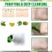 TBeautfave Peel Off Face Masks Green Tea Deep Cleanse Mask Whitehead Remover Mask Nose Pore Strips Acne Removing Purifying Deep Cleansing Pore Pores Shrinking Moisturising - Buy Online on SooperMarket.com