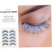 Gogogmee 5 Pairs False Eyelashes Fake Lashes Colored Eyelashes Soft Thick Lashes Soft Light Fake Lash Blue Lashes Rhinestone Eyelashes Cosplay Lashes Fake Eyelashes Fiber - Buy Online on SooperMarket.com