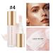 Highlighter Stick with Brush | Long-lasting Creamy Liquid Highlighter for Cheeks - 8ml (1 Pack) - Buy Online on SooperMarket.com