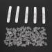Zerodis 100 Pcs Cat Nail Cover Protector Soft Pet Nail Cap Cover Safe Anti Scratch Dog Paw Claw Protector Covers Claw Care for Cats Dogs (L-white) L white - Buy Online on SooperMarket.com