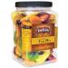 Dried Mixed Fruit with Prunes by It's Delish, 2 lbs (32 Oz) Jumbo Container | Snack Mix of Prunes, Apricots, Plums, Apple Rings, Nectarines, Peaches, Pears, Kiwi Slices