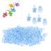 200 Pieces Blue Acrylic Pacifier Accessories - Mini Baptism & Baby Birthday Decorations | Perfect Gift Item - Buy Online on SooperMarket.com
