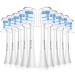 Replacement Toothbrush Heads Compatible with Philips Sonicare Soft Electric Toothbrush Head Compatible with C1 C2 C3 G2 W2 G3 W3 A3 4100 5100 6100 SoftCare HealthyWhite 10 Pack 10 Counts