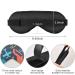 Haskirky Light Blocking Eye Mask for Comfortable Deep Sleep | Breathable & Adjustable | Ideal for Men and Women Travel, Business Trips, Yoga, and Meditation - Buy Online on SooperMarket.com