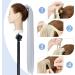 Silk-co Clip in Ponytail Hairpiece | 28 Straight Extension | Heat-Resistant Fiber | Silver Grey Color - Buy Online on SooperMarket.com