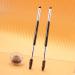 Beili Duo Eyebrow & Eye Brush Set - Precision Eyelash Mascara Brush for Flawless Makeup Application | 2pc BA18 - Buy Online on SooperMarket.com