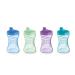 NUK Gerber GraduatesFun Grips Hard Spout Sippy Cups (Assorted  4-Pack)  10 ounces 4 Count (Pack of 1) Assorted