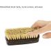 PATIKIL Bristle Shoes Brush Handheld Polish Daubers for Leather Boots Cloth Brown - Buy Online on SooperMarket.com