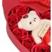 Soap Rose Gift Box Heartshaped Home Decorations Romantic Soft Bath Flower Soap for Valentine's Day Birthday Anniversary - Buy Online on SooperMarket.com