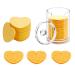50-Count Compressed Natural Facial Sponges for Face Cleansing Reusable Cosmetic Sponge Used for Exfoliating and Makeup Removal With Clear Plastic Storage Jar 50-Count Yellow