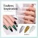 MIZHSE Chrome Magic Mirror Nail Gel 10ML - Liquid Powder for Nails, Mermaid Glitter & Iridescent Effect Metallic Chameleon Nail Polish MJY002 - Buy Online on SooperMarket.com